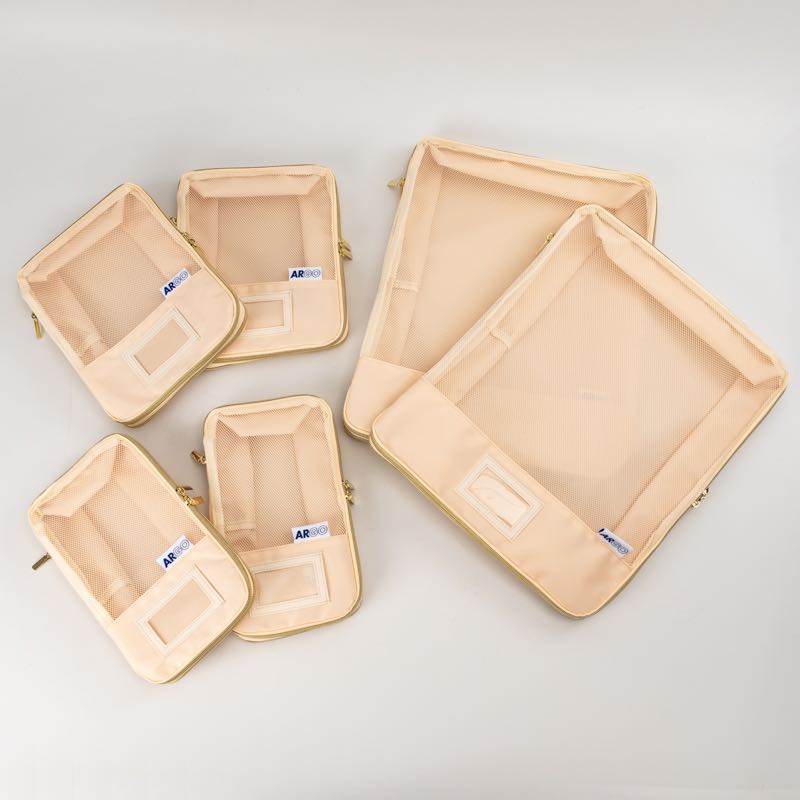 Weekender Bag & Compression Packing Cubes