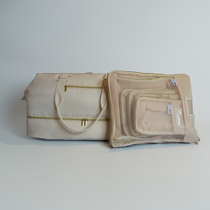 Weekender Bag & Compression Packing Cubes